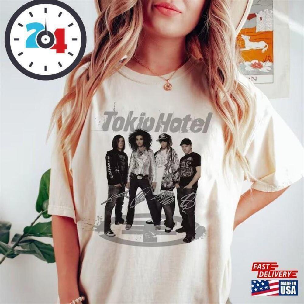 Tokio Hotel Concert T-Shirt Albums Gift For Men Women Unisex
